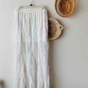 COPY - Beautiful Lace Long Maxi Skirt